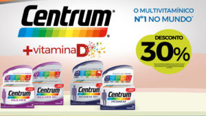 Centrum Multivitaminico com 30% Desconto