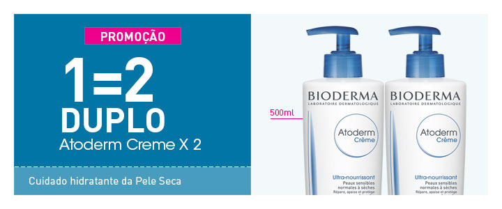 Atoderm Creme X 2 – 2 embalagens pelo preço de 1