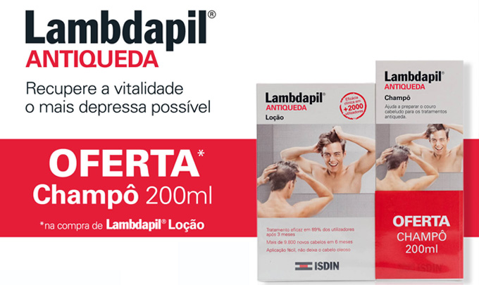 deficiências nutricionais, pós-parto, etc. Lambdapil Antiqueda Loção, o primeiro tratamento de crescimento capilar com melatonina